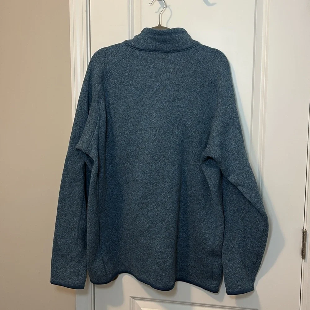 Patagonia Blue Zip Up Sweater for Men - Picture 6 of 6